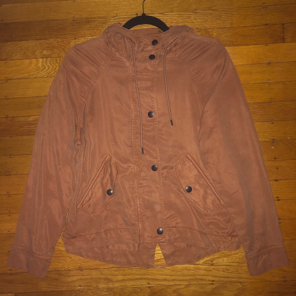 Utility Jacket in Rust